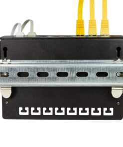 Coppia di Staffe di Montaggio su guida DIN