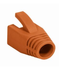 Copriconnettore per Plug RJ45 Cat.6 8mm Arancione