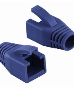 Copriconnettore per Plug RJ45 Cat.6 8mm Blu