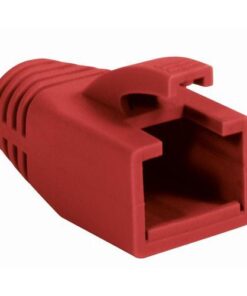 Copriconnettore per Plug RJ45 Cat.6 8mm Rosso