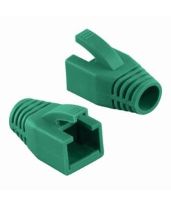 Copriconnettore per Plug RJ45 Cat.6 8mm Verde