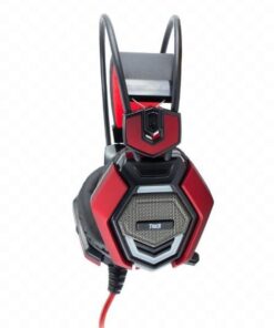 Cuffie Gaming con Microfono Tiger Nero Rosso GHS-1644