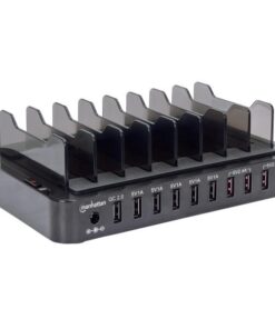 Docking Station 10 porte USB Ricarica Smartphone e Tablet