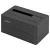 Docking Station USB3.1 Gen2 per HDD/SSD SATA da 2.5''/3.5'' Nero