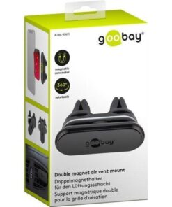 Doppio Supporto Magnetico da Auto per Smartphone e Tablet