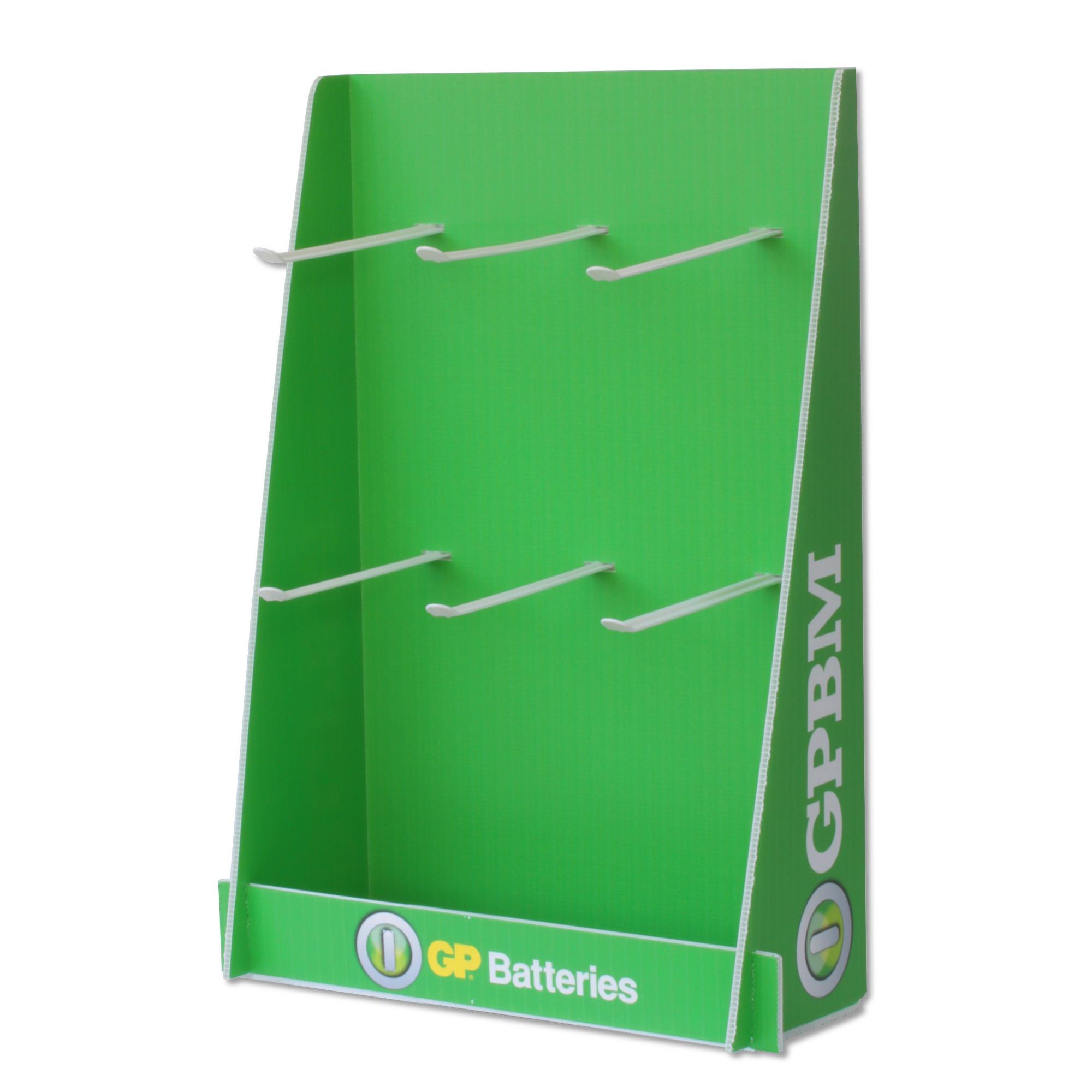 Espositore Stand da Banco in Plastica Batterie GP