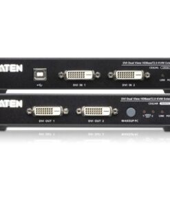 Estensore KVM USB DVI Dual View HDBaseT 2.0, CE624