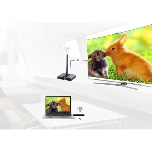 Extender HDMI Wireless 50m compatto