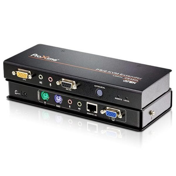 Extender KVM PS/2 VGA/Audio Cat 5 (1600x1200 a 150m), CE350