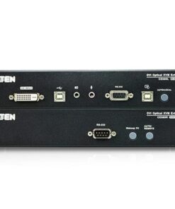 Extender KVM USB DVI 1920x1200 fibra 20km CE690