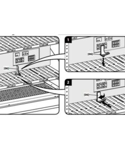 Fermo Mensola per Armadio Audio Video