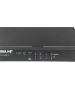 Gigabit Switch 5 porte PoE+ con porte SFP