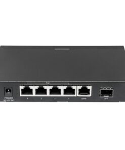 Gigabit Switch 5 porte PoE+ con porte SFP