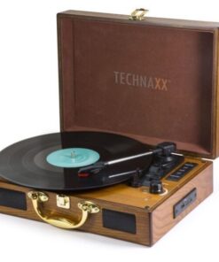 Giradischi Convertitore Vinile LP Bluetooth MP3 WMA 3 Velocità Marrone