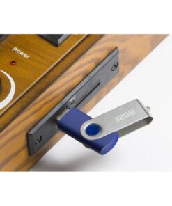 Giradischi Convertitore Vinile LP Bluetooth MP3 WMA 3 Velocità Marrone