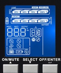 Gruppo di Continuità UPS E3 Pro 3000VA 2700W On Line Nero