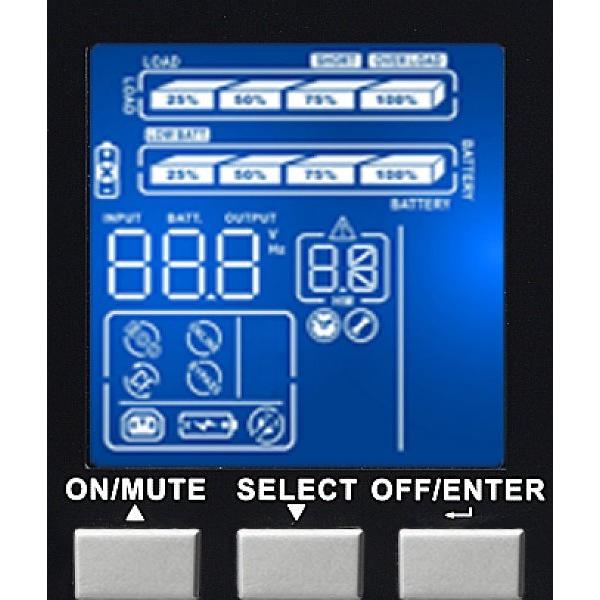 Gruppo di Continuità UPS E3 Pro 3000VA 2700W On Line Nero