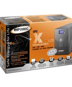 Gruppo di Continuità UPS X2 1000VA LCD Line Interactive Nero