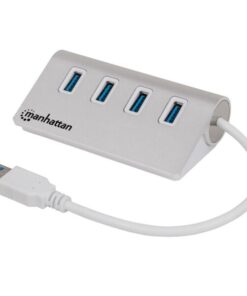 Hub USB 3.0 4 porte Silver