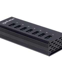 Hub USB 3.0 7 porte Nero