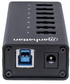 Hub USB 3.0 7 porte Nero