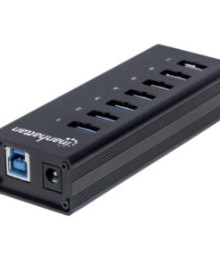 Hub USB 3.0 7 porte Nero