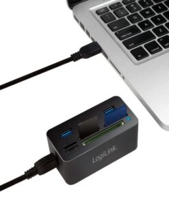 Hub USB 3.0 con lettore di schede di memoria
