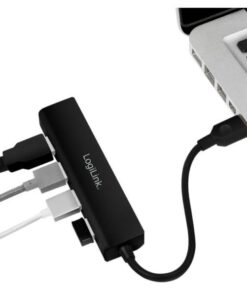 Hub USB3.0 4 Porte Nero