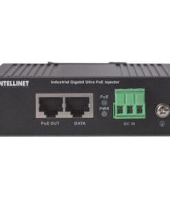 Iniettore Industriale per Guida DIN Gigabit Ultra PoE 60W