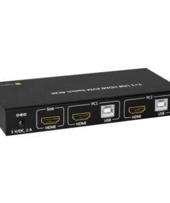 KVM switch 2x1 con USB e HDMI