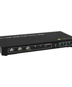 KVM switch 4x1 con USB e HDMI
