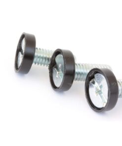 Kit Set 50 Viti 50 Dadi e 50 Rondelle per Montaggio Rack Silver