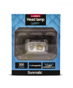 Lampada LED Frontale Ricaricabile 200 Lumen