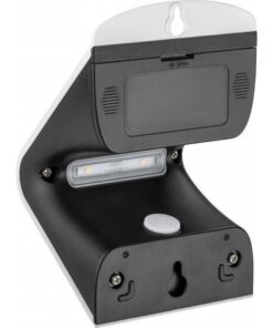 Lampada LED Solare a Muro 2W IP65 Sensore di Movimento Bianco