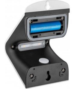 Lampada LED Solare a Muro 2W IP65 Sensore di Movimento Bianco