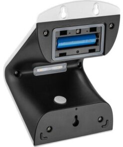Lampada LED Solare a Muro 3,2W IP65 Sensore di Movimento Bianco