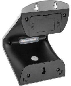 Lampada LED Solare a Muro 3,2W IP65 Sensore di Movimento Silver