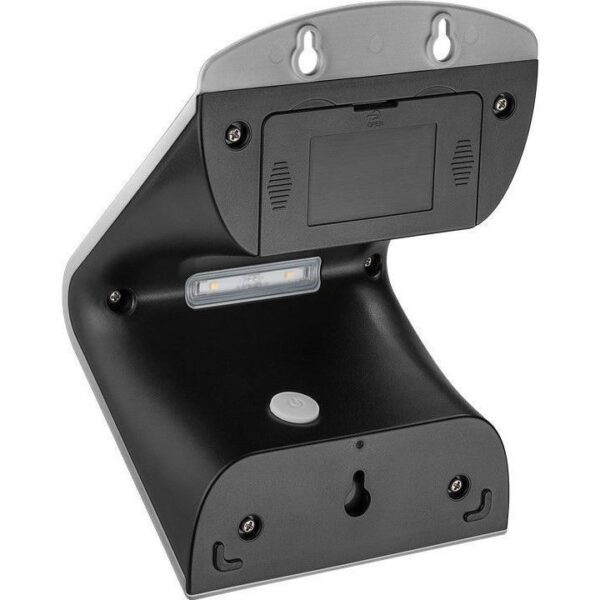 Lampada LED Solare a Muro 3,2W IP65 Sensore di Movimento Silver