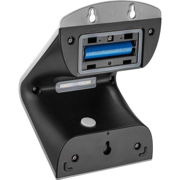 Lampada LED Solare a Muro 3,2W IP65 Sensore di Movimento Silver