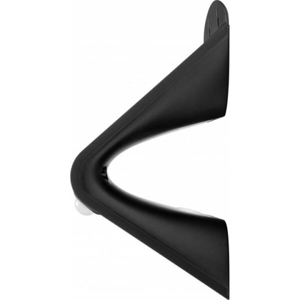 Lampada LED Solare a Muro IP65 Sensore di Movimento Crepuscolare Nero