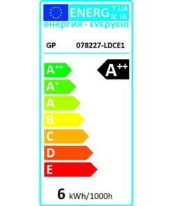 Lampadina LED E27 Bianco Caldo 6W Filamento Classe A++