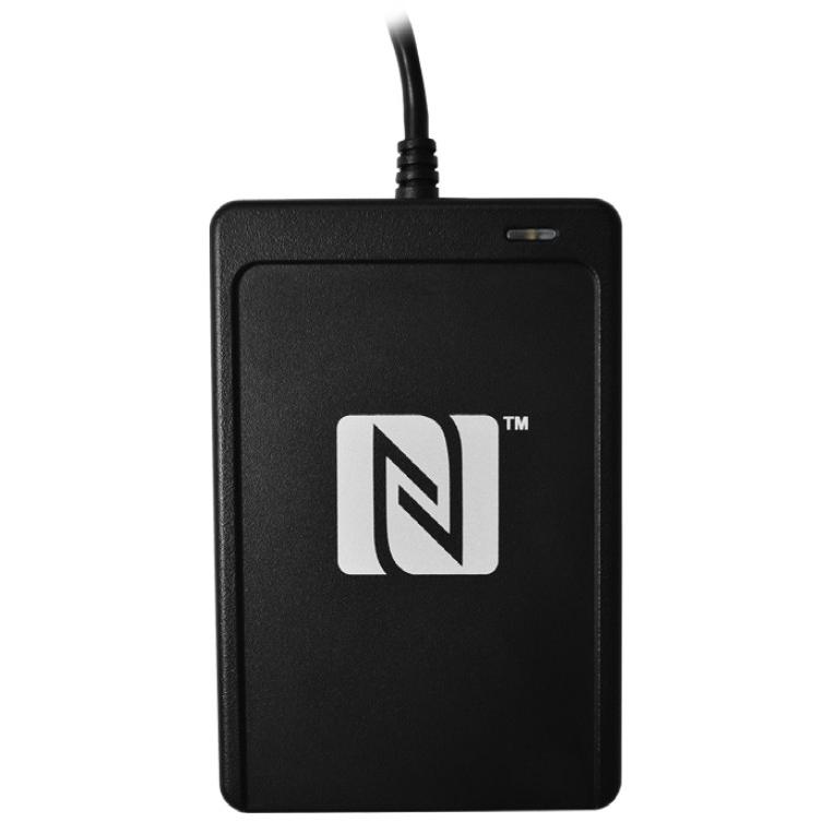 Lettore di Badge Senza Contatto RFID USB Nero