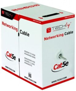 Matassa F/UTP Cavo Cat.5E CCA 305m Rigido da Esterno Nero