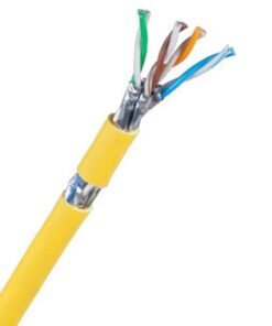 Matassa S/FTP Cavo Cat.7A 100m Rigido PIMF Giallo