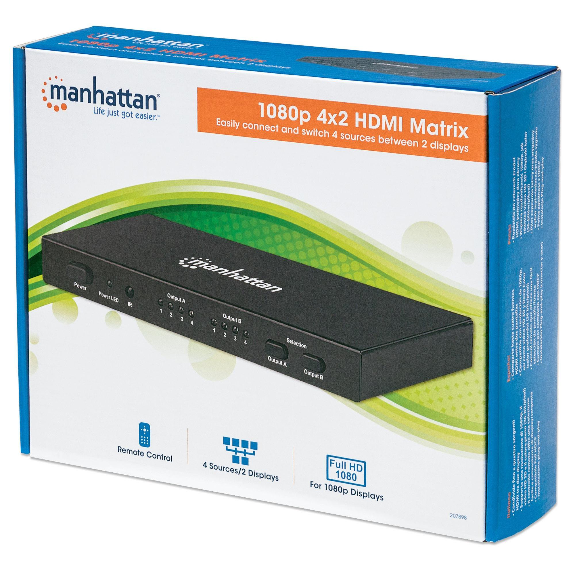Matrix HDMI 4x2 1080p