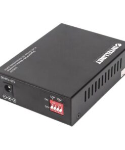 Media Converter Gigabit PoE+ SC Monomodale