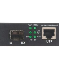 Media Converter SFP Gigabit PoE+
