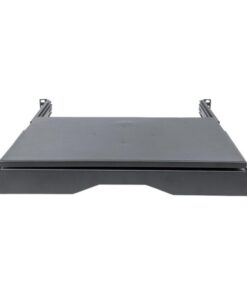 Mensola scorrevole e rotante 19'' nera