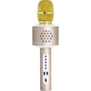 Microfono Karaoke Bluetooth con TWS per Cantare in Duetto Oro, BT-X35