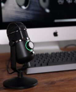 Microfono Professionale Condensatore Alta Qualità Micro USB con Stand